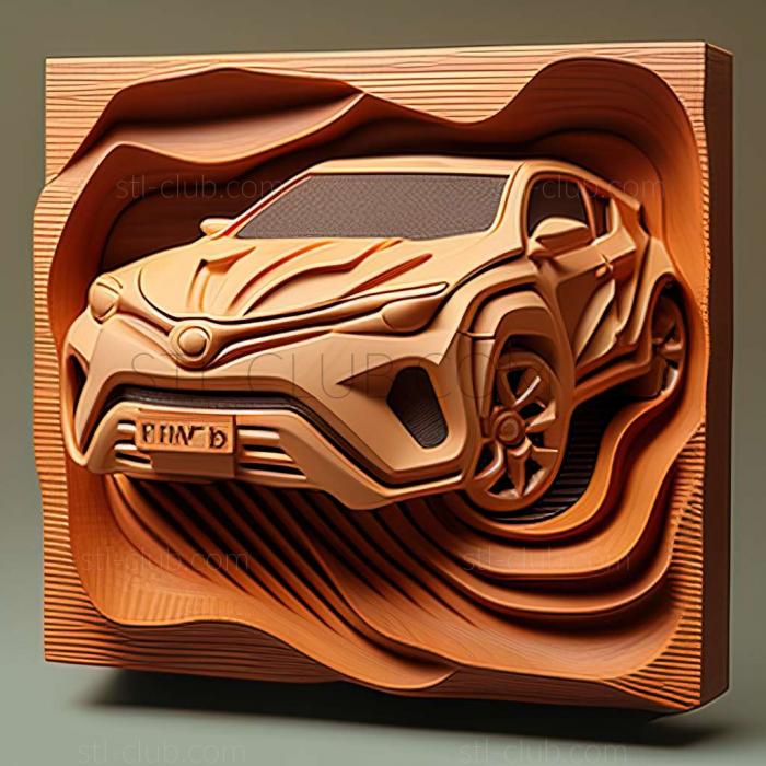 3D модель Toyota CH R (STL)